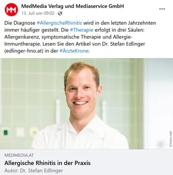 Allergische Rhinitis in der Praxis edlinger-hno21