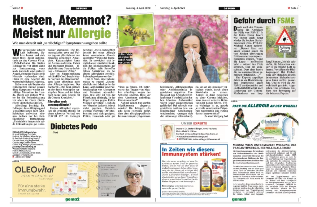 husten atemnot meist nur allergie zeitungsartikel edlinger-hno21
