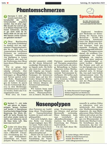 zeitungsbeitrag nasenpolypen dr stefan edlinger-hno21